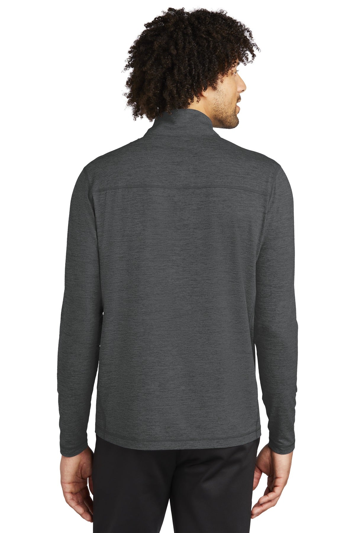 Custom Embroidered Sport-Tek  Exchange 1.5 Long Sleeve 1/2-Zip. ST711,Graphite Heather