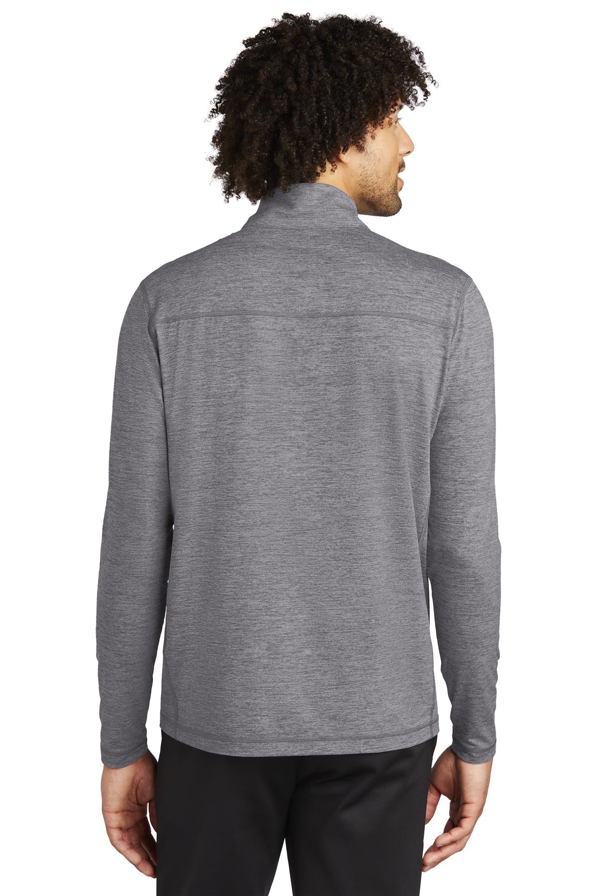 Custom Embroidered Sport-Tek  Exchange 1.5 Long Sleeve 1/2-Zip. ST711,Grey Heather