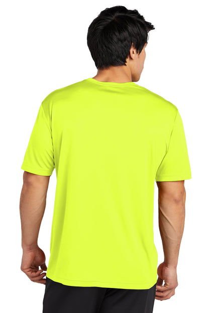 Custom Embroidered Sport-Tek PosiCharge Re-Compete Tee ST720,Neon Yellow