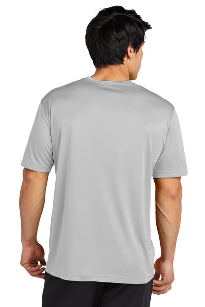 Custom Embroidered Sport-Tek PosiCharge Re-Compete Tee ST720,Silver