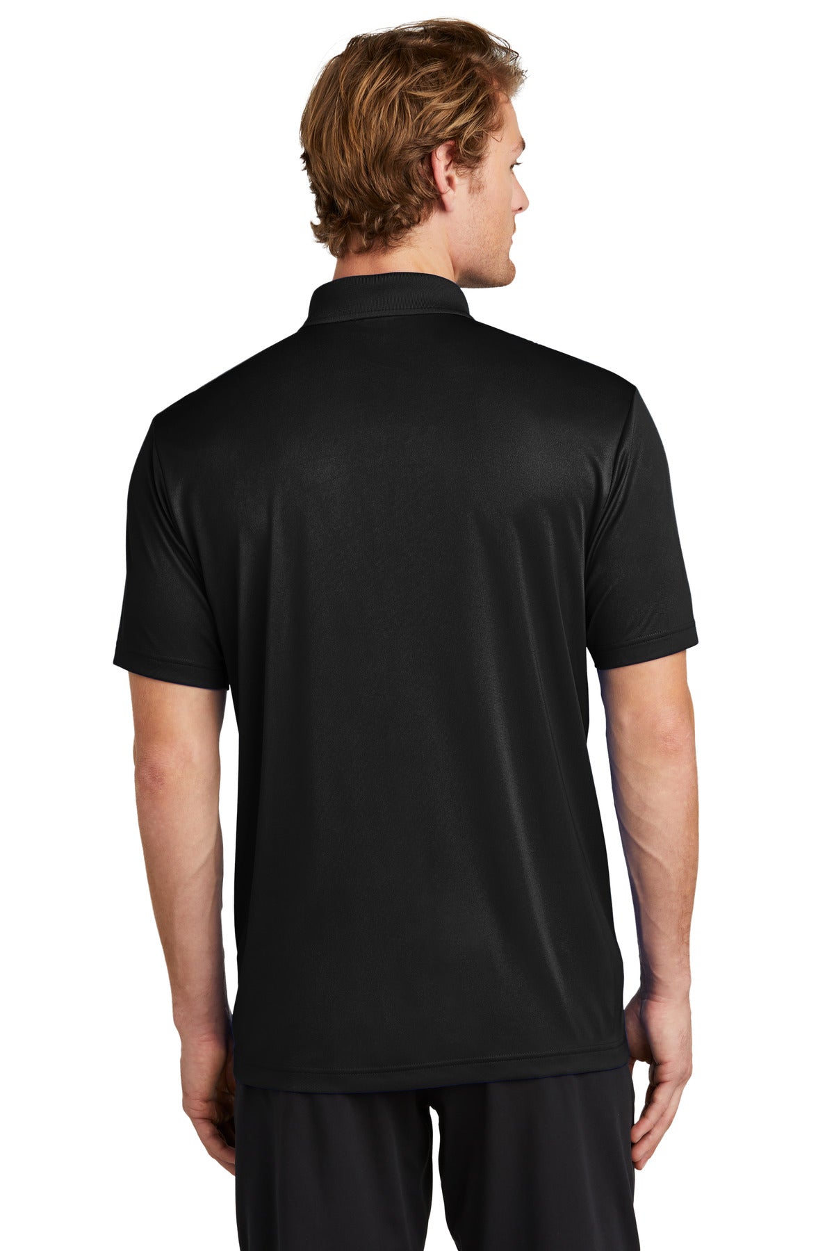 Custom Embroidered Sport-Tek PosiCharge Re-Compete Polo ST725,Black