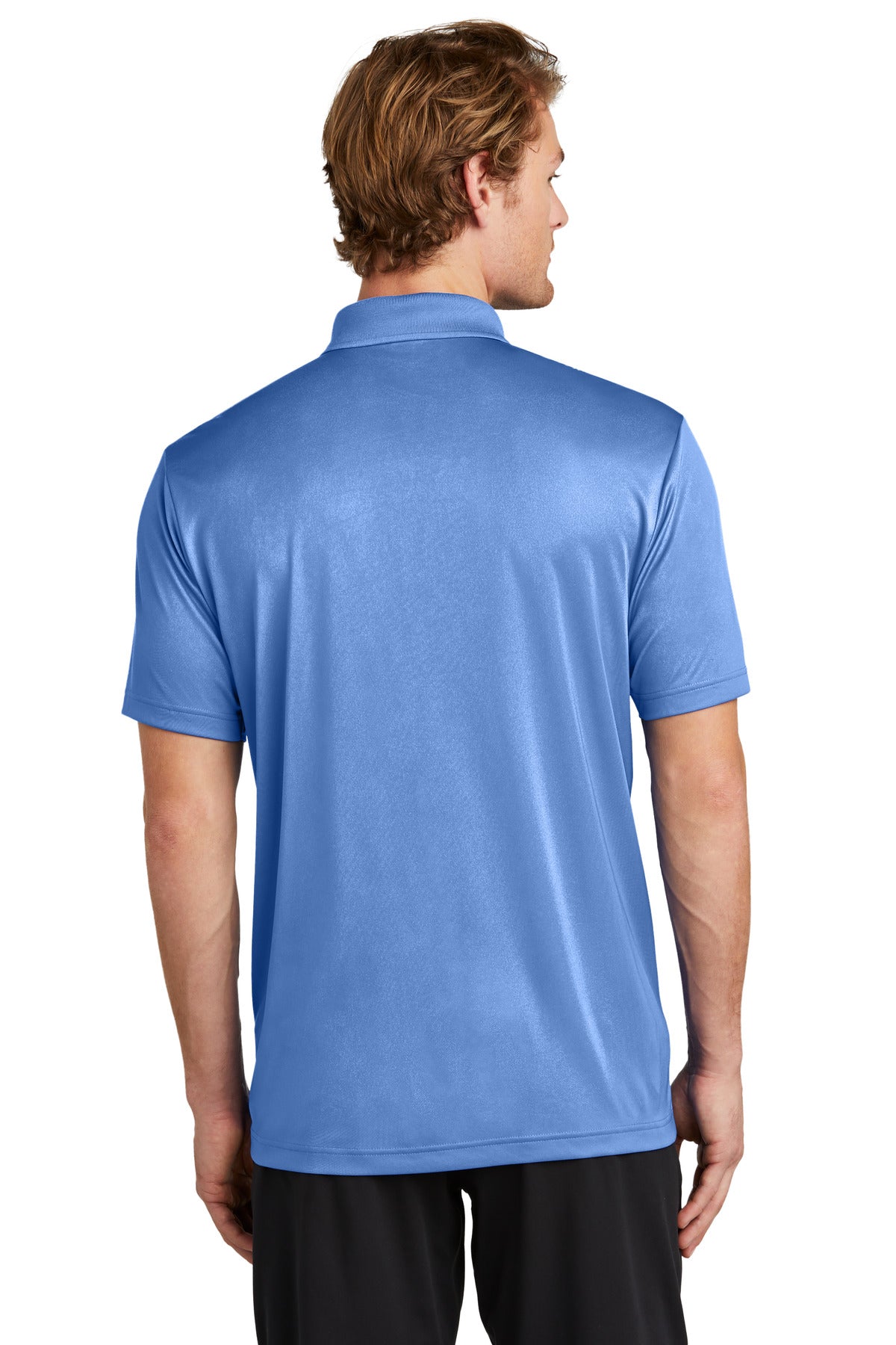 Custom Embroidered Sport-Tek PosiCharge Re-Compete Polo ST725,Carolina Blue