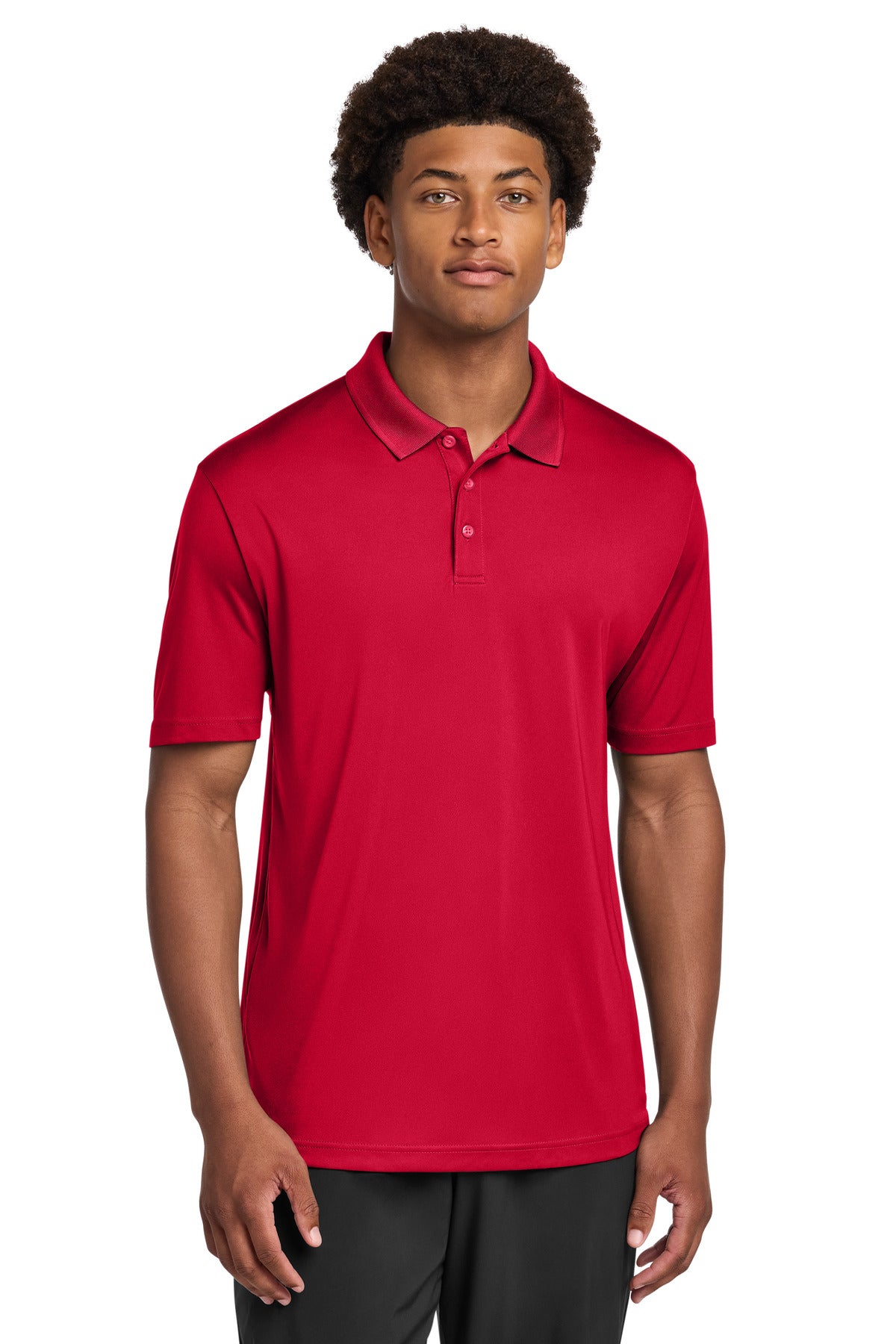 Custom Embroidered Sport-Tek Polos/Knits in Deep Red