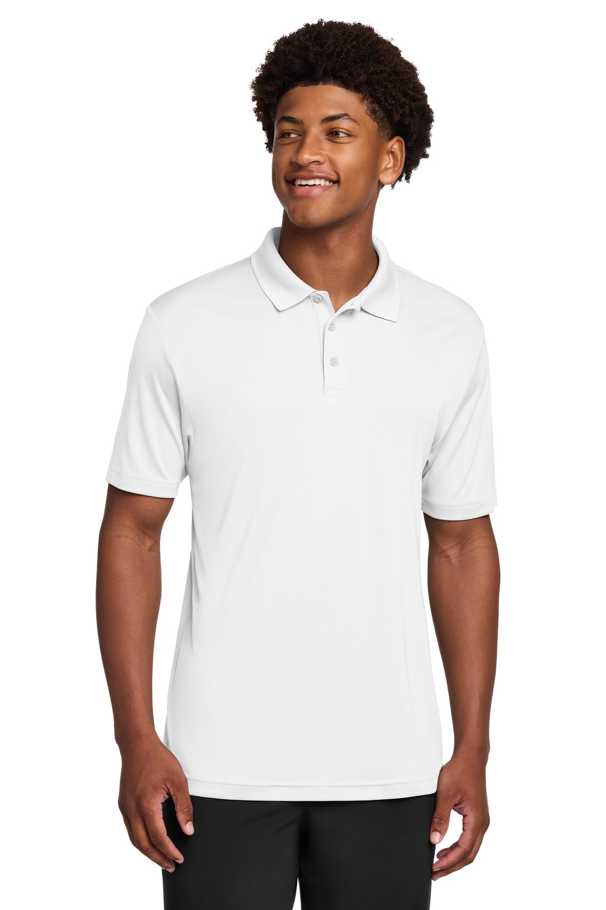 Custom Embroidered Sport-Tek Polos/Knits in White