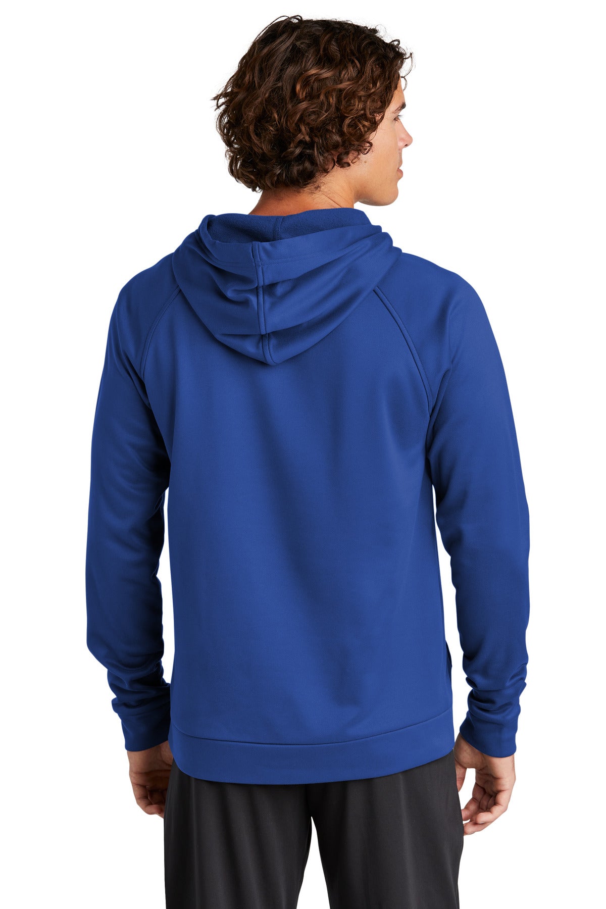 Custom Embroidered Sport-Tek Re-Compete Fleece Pullover Hoodie ST730,True Royal