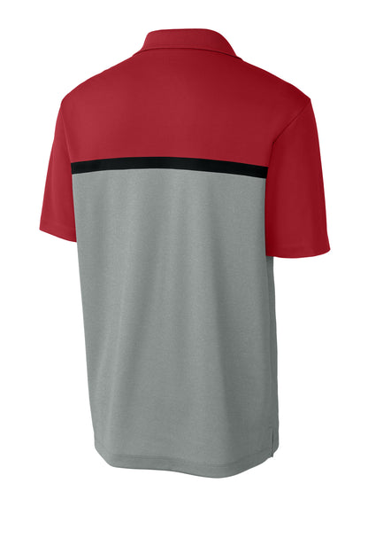 Sport-Tek UV Micropique Colorblock Polo ST741