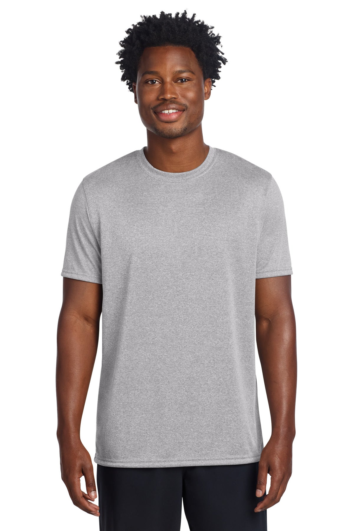Custom Embroidered Sport-Tek T-Shirts  in Athletic Heather