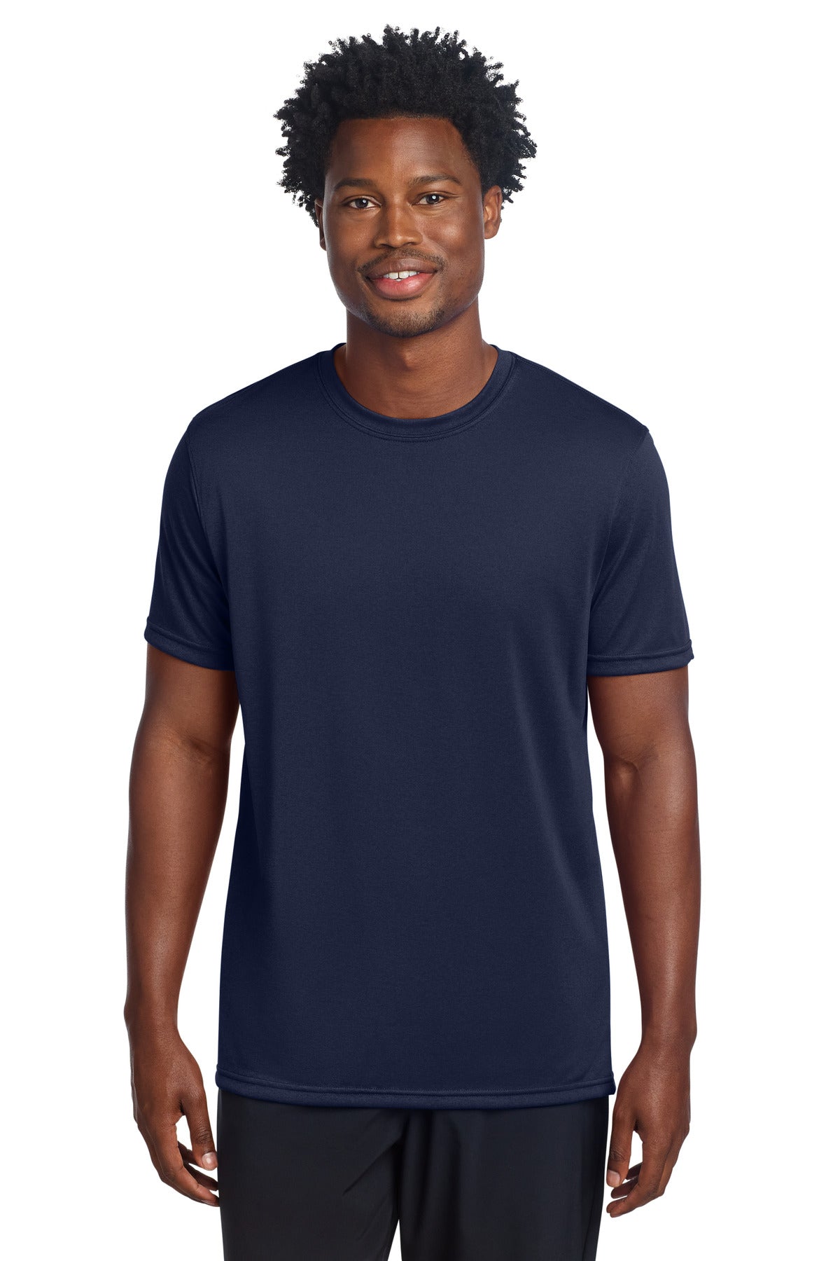 Custom Embroidered Sport-Tek T-Shirts  in True Navy