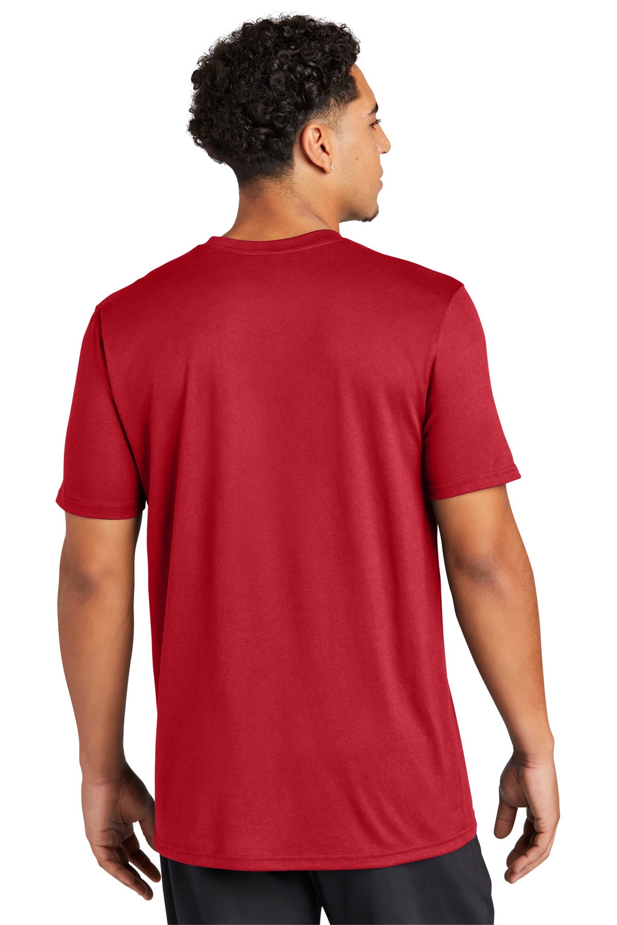 Custom Embroidered Sport-Tek Echo Tee ST760,True Red