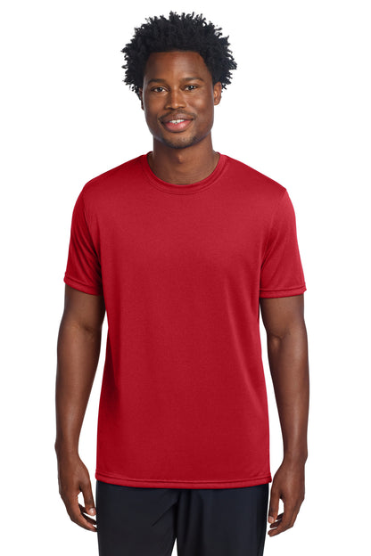 Custom Embroidered Sport-Tek T-Shirts  in True Red
