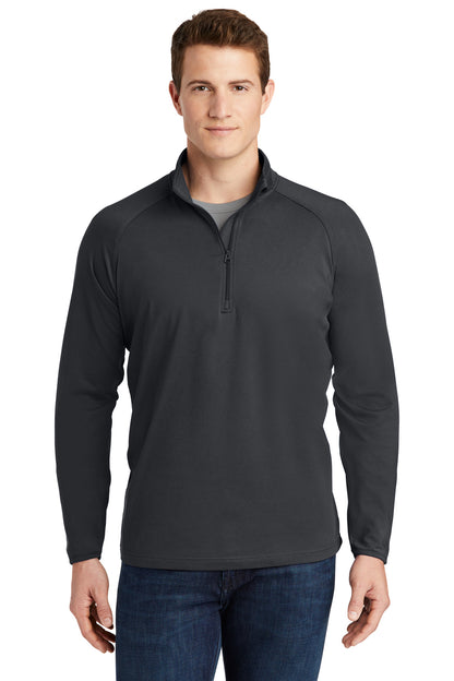Sport-Tek Sport-Wick Stretch 1/4-Zip Pullover. ST850