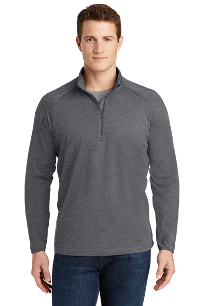 Sport-Tek Sport-Wick Stretch 1/4-Zip Pullover. ST850