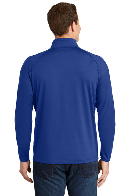 Custom Embroidered Sport-Tek Sport-Wick Stretch 1/4-Zip Pullover. ST850,True Royal