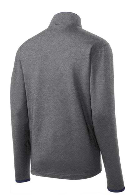 Sport-Tek Sport-Wick Stretch Contrast Full-Zip Jacket.  ST853