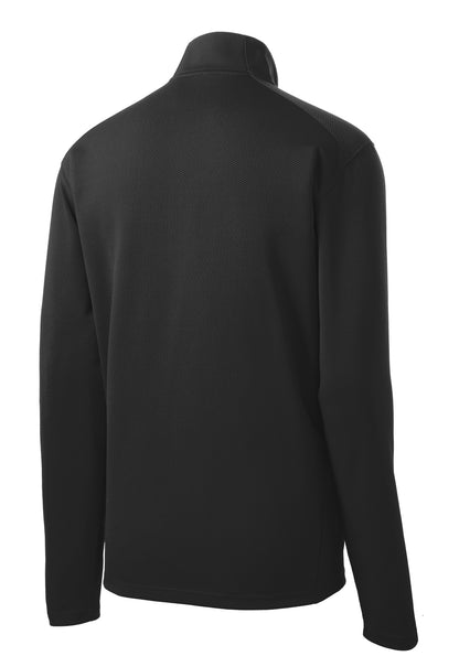 Sport-Tek Sport-Wick Textured 1/4-Zip Pullover.  ST860