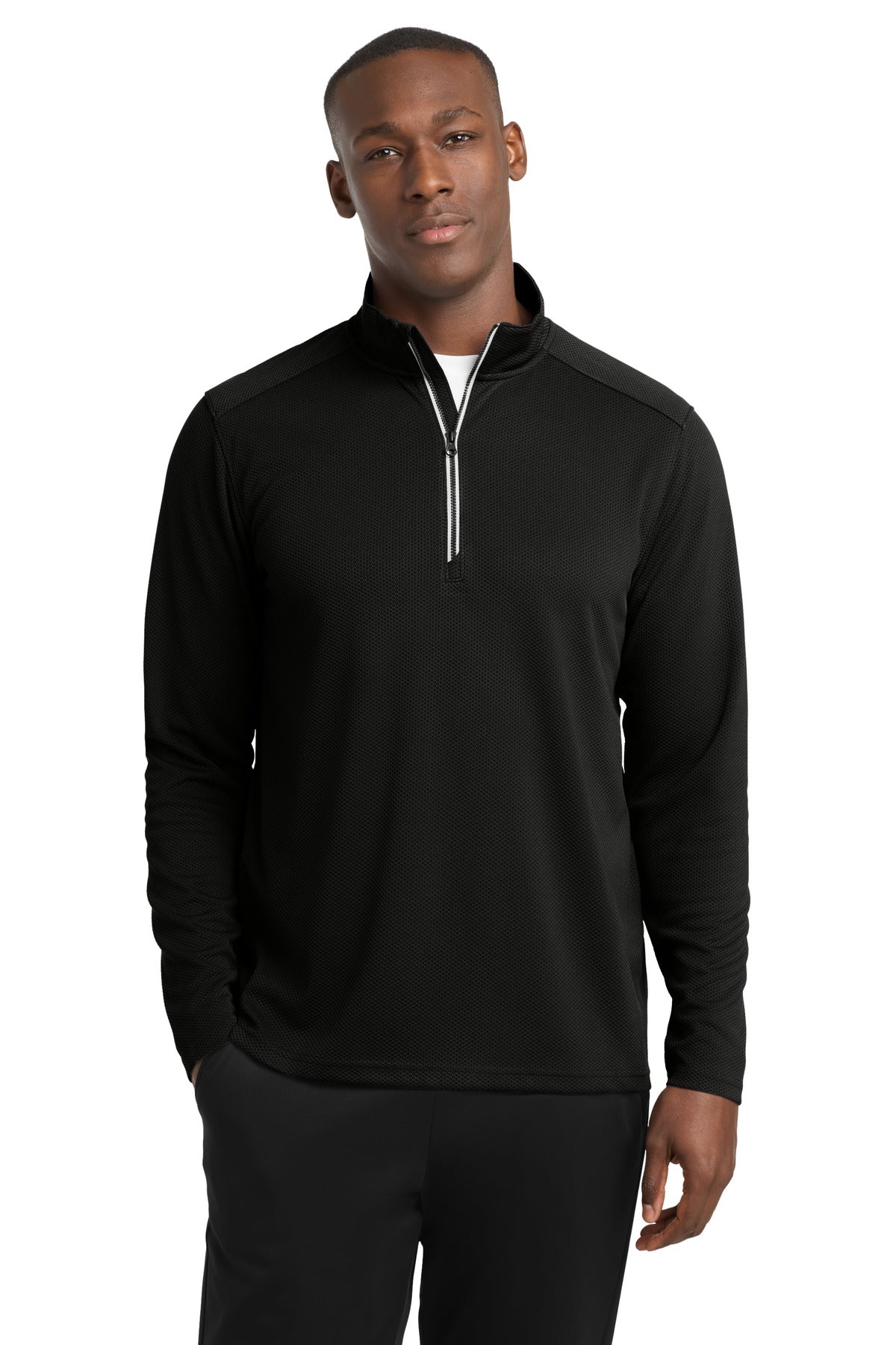 Custom Embroidered Sport-Tek Activewear in Black