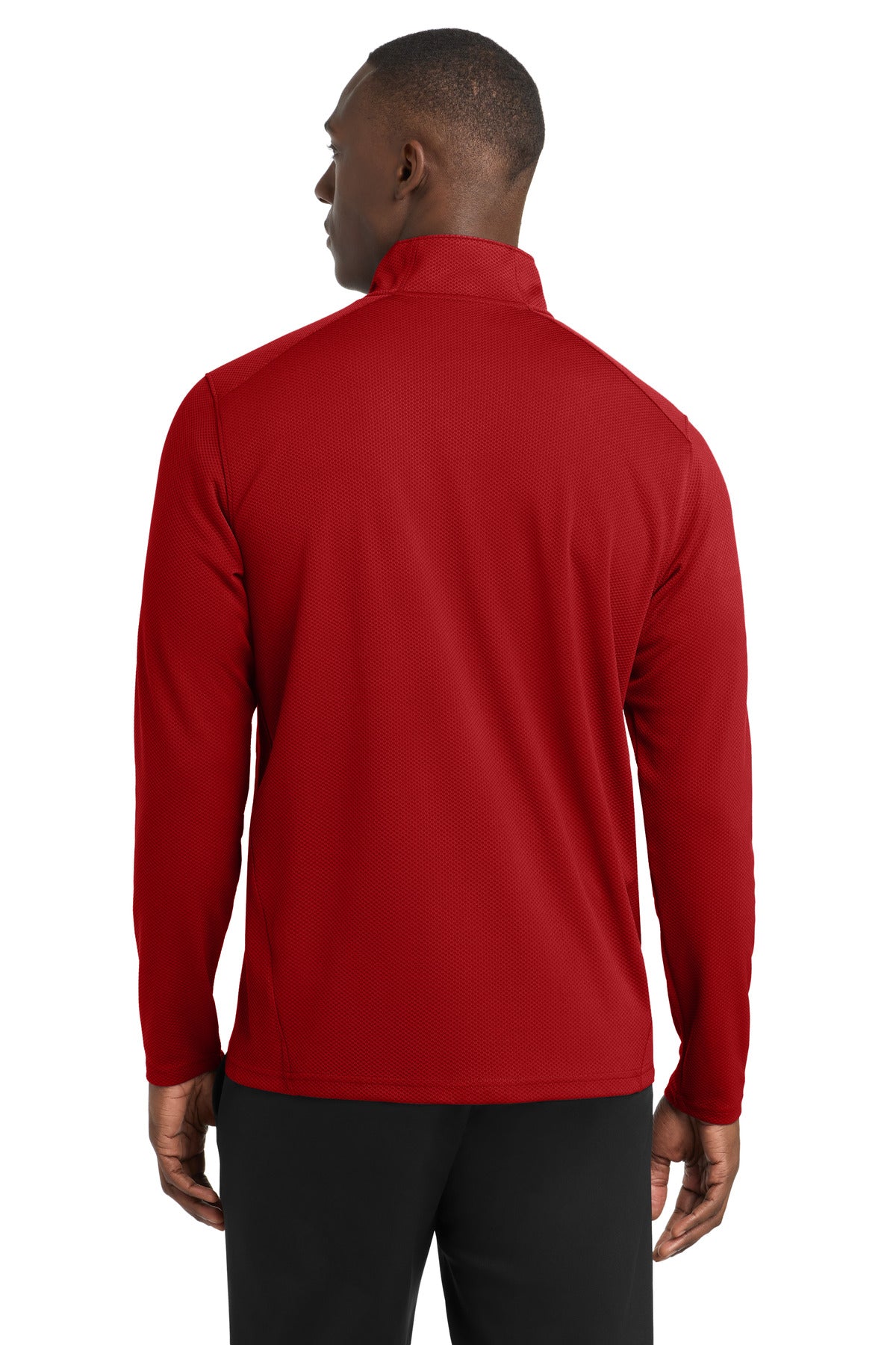 Custom Embroidered Sport-Tek Activewear in Deep Red