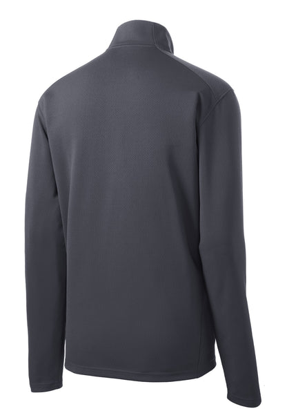 Sport-Tek Sport-Wick Textured 1/4-Zip Pullover.  ST860