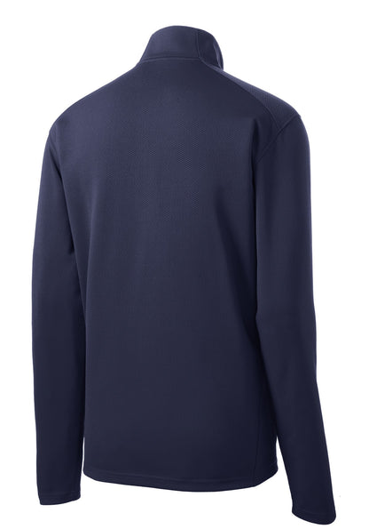 Sport-Tek Sport-Wick Textured 1/4-Zip Pullover.  ST860