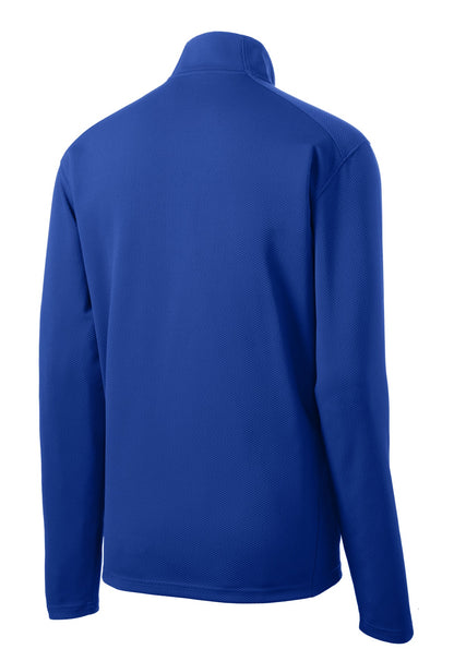 Sport-Tek Sport-Wick Textured 1/4-Zip Pullover.  ST860