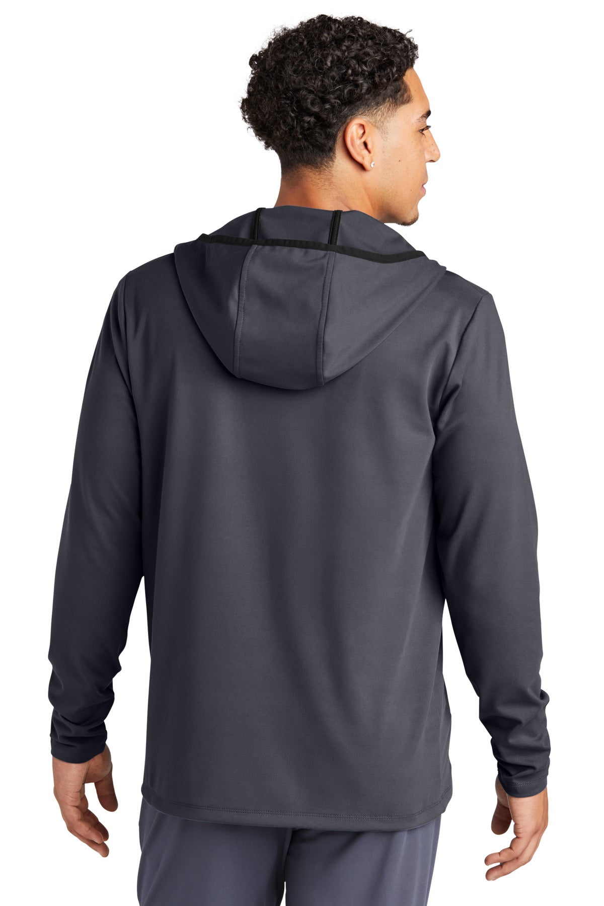 Custom Embroidered Sport-Tek Circuit Hooded Full-Zip ST870,Graphite