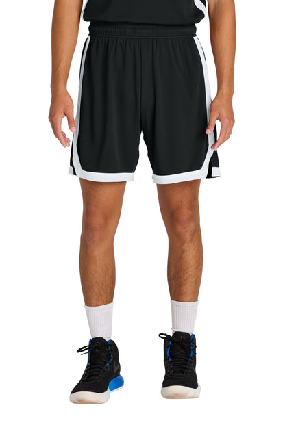Custom Embroidered Sport-Tek Activewear in Black/ White