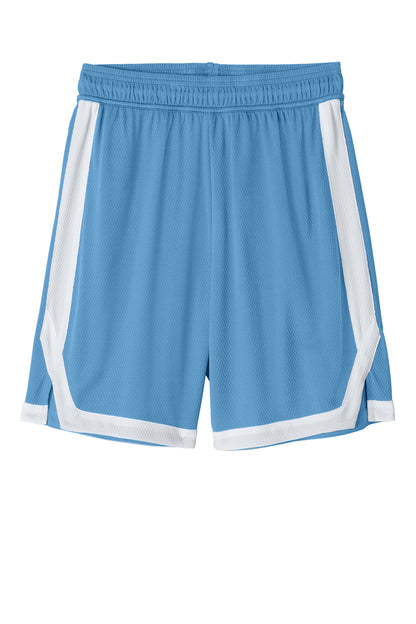 Custom Embroidered Sport-Tek Activewear in Carolina Blue/ White
