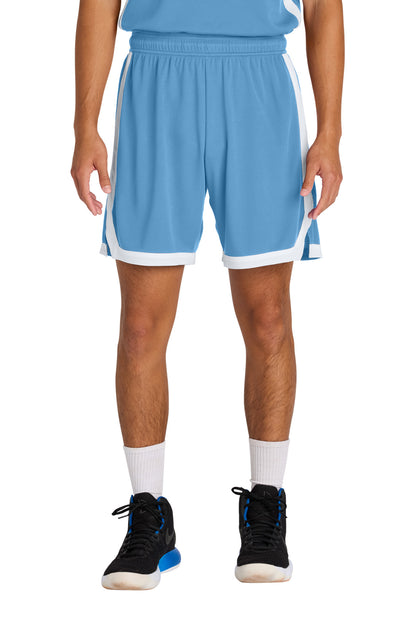 Custom Embroidered Sport-Tek Activewear in Carolina Blue/ White
