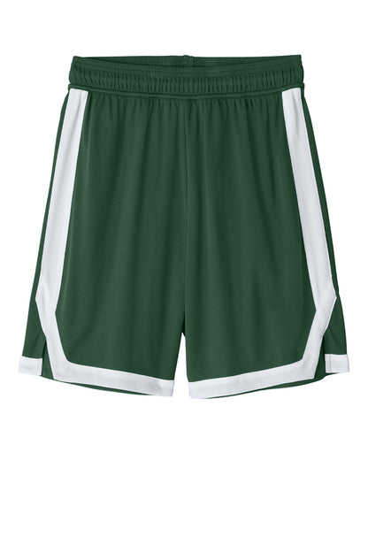 Custom Embroidered Sport-Tek Activewear in Forest Green/ White