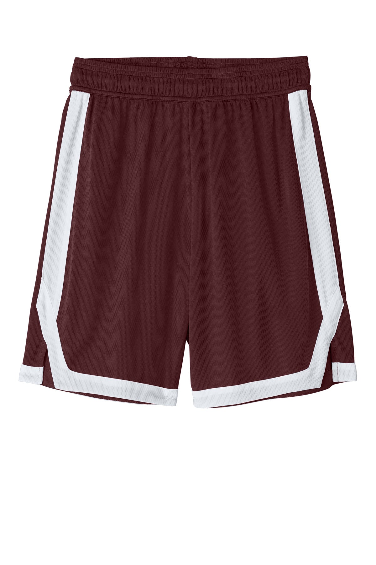 Custom Embroidered Sport-Tek Activewear in Maroon/ White