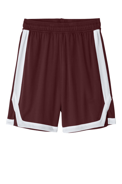 Custom Embroidered Sport-Tek Activewear in Maroon/ White
