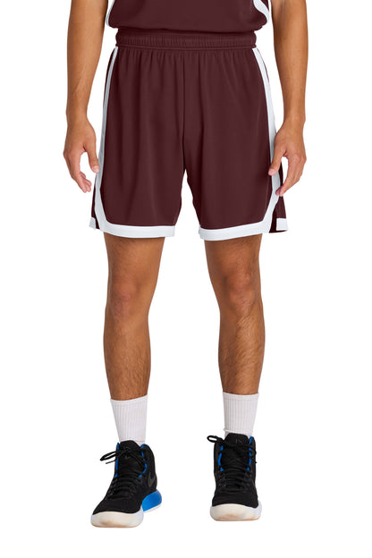 Custom Embroidered Sport-Tek Activewear in Maroon/ White