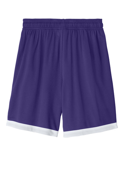 Custom Embroidered Sport-Tek Activewear in Purple/ White