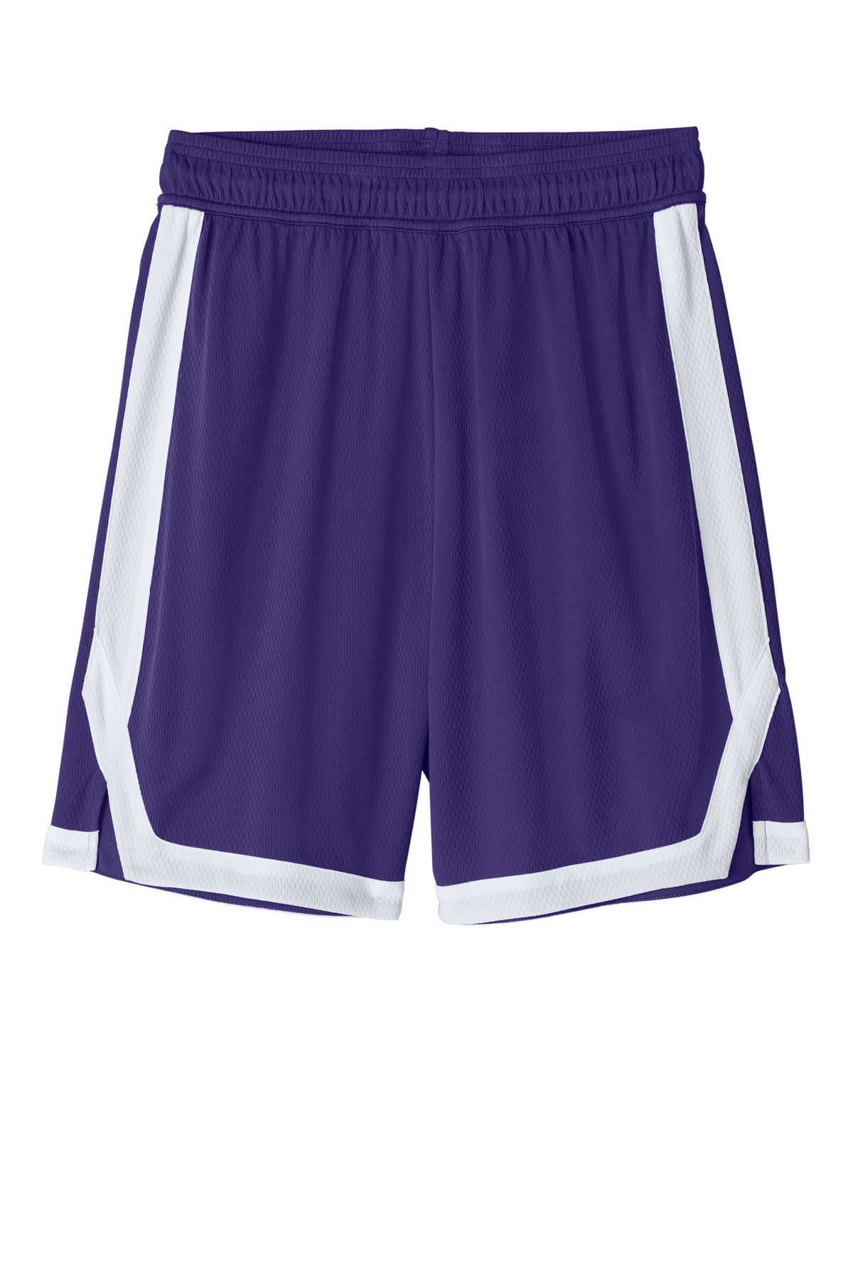 Custom Embroidered Sport-Tek Activewear in Purple/ White