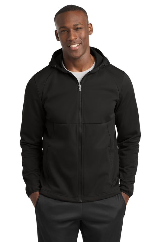 Custom Embroidered Sport-Tek Outerwear in Deep Black
