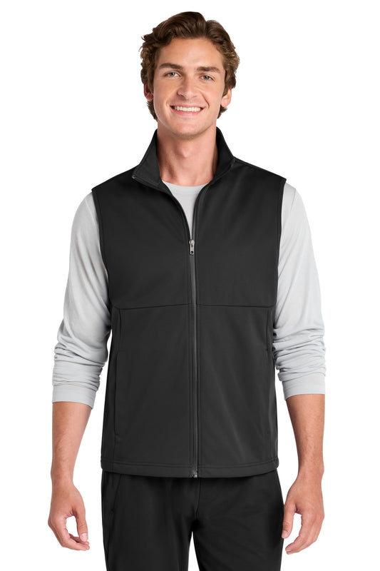 Custom Embroidered Sport-Tek Outerwear in Deep Black