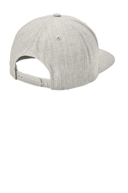 Sport-Tek YP Classics Flat Bill Snapback Cap. STC19