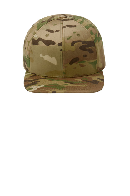 Sport-Tek YP Classics Flat Bill Snapback Cap. STC19