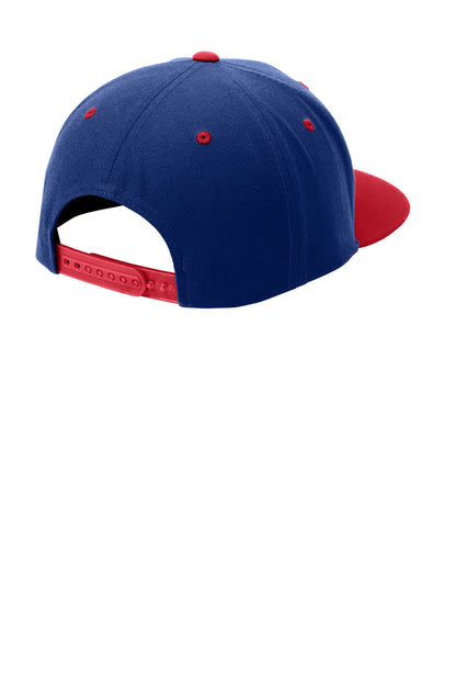 Sport-Tek YP Classics Flat Bill Snapback Cap. STC19