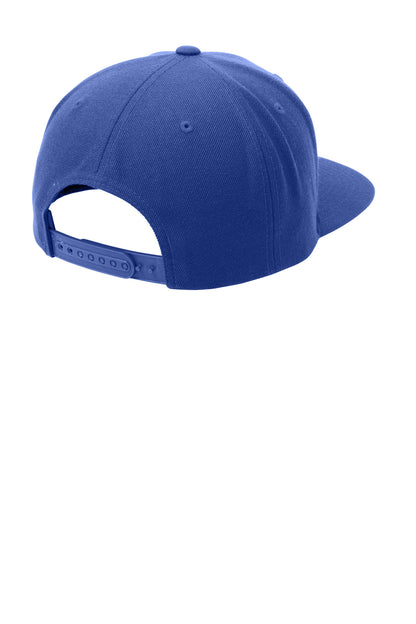 Sport-Tek YP Classics Flat Bill Snapback Cap. STC19