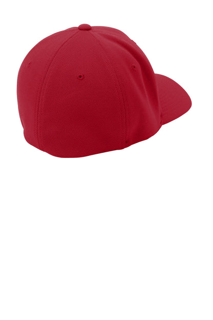Custom Embroidered Sport-Tek Caps in True Red