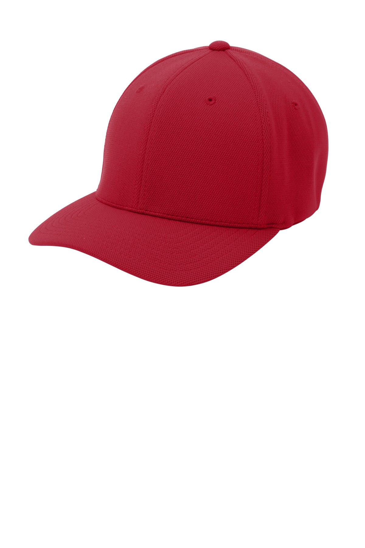 Custom Embroidered Sport-Tek Caps in True Red