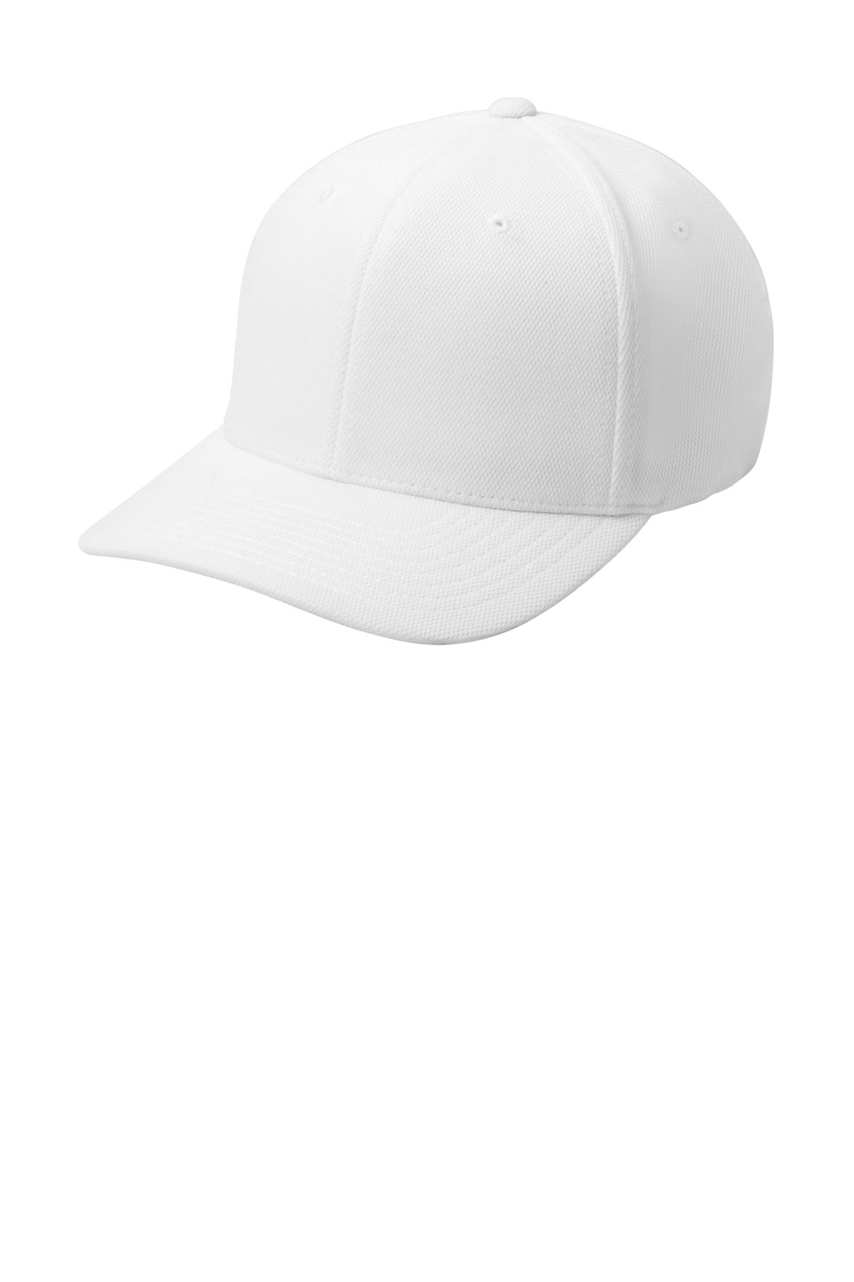 Custom Embroidered Sport-Tek Caps in White