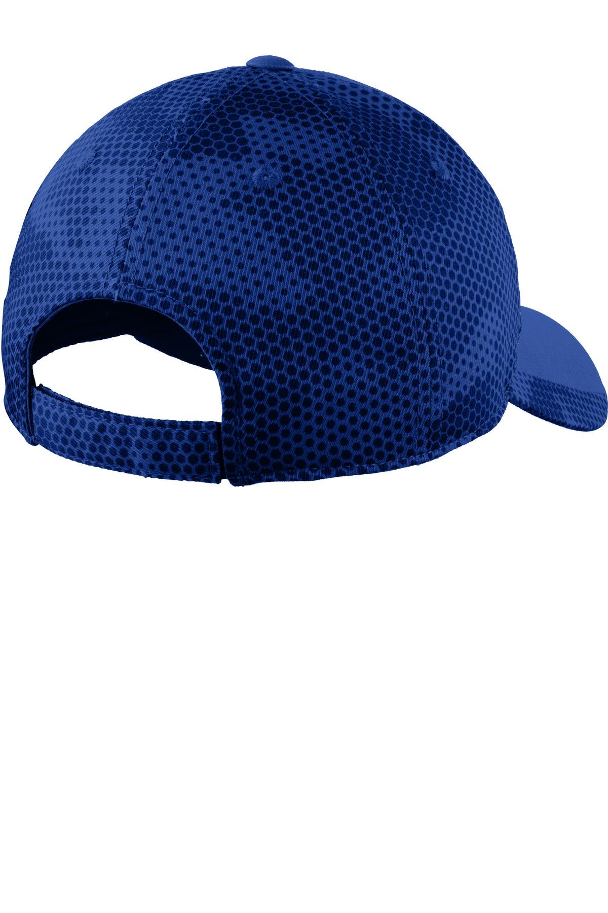 Custom Embroidered Sport-Tek Caps in True Royal