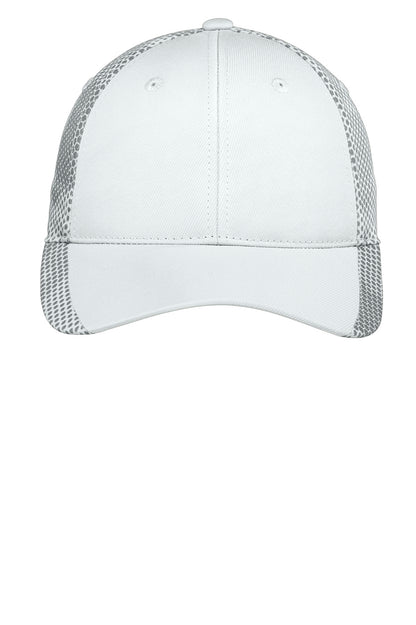 Custom Embroidered Sport-Tek Caps in White