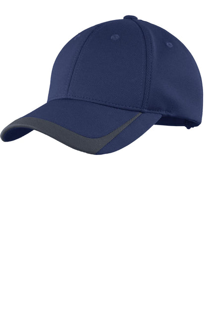 Custom Embroidered Sport-Tek Caps in True Navy/ Graphite