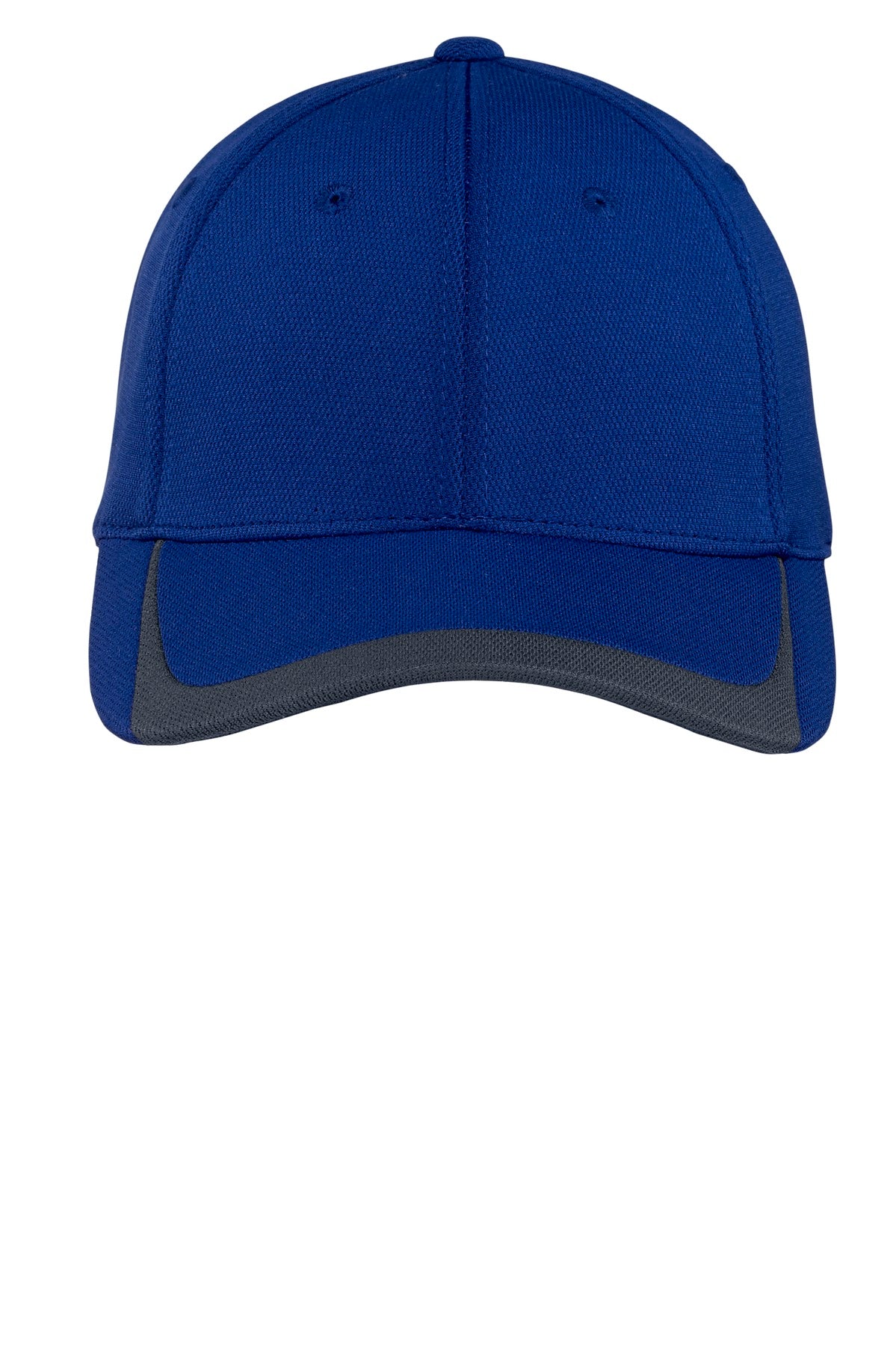 Custom Embroidered Sport-Tek Caps in True Royal/ Graphite