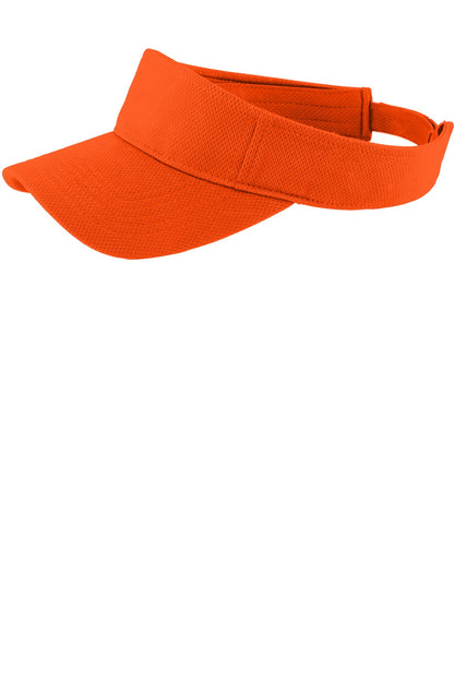 Custom Embroidered Sport-Tek Caps in Neon Orange