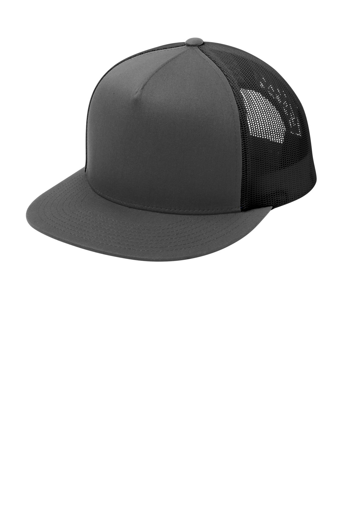 Sport-Tek YP Classics  5-Panel Classic Trucker Mesh Back Cap. STC38