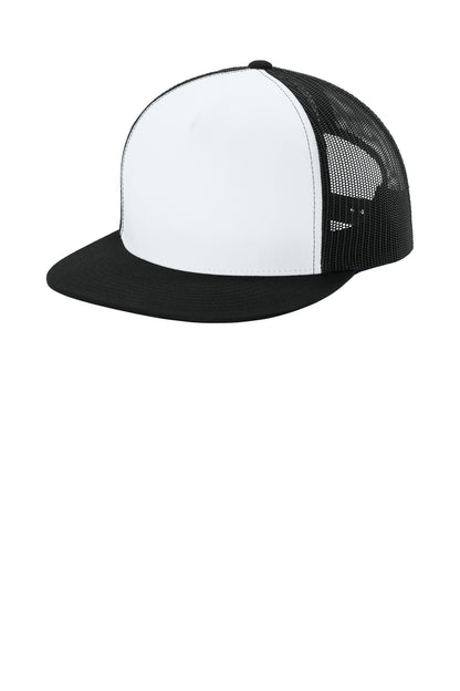 Sport-Tek YP Classics  5-Panel Classic Trucker Mesh Back Cap. STC38